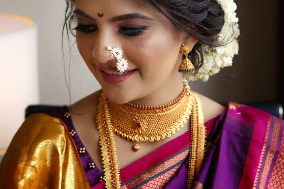 Bridal makeup