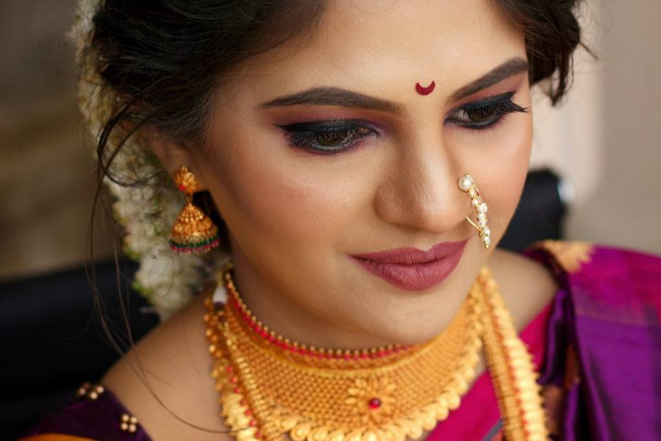 Bridal makeup