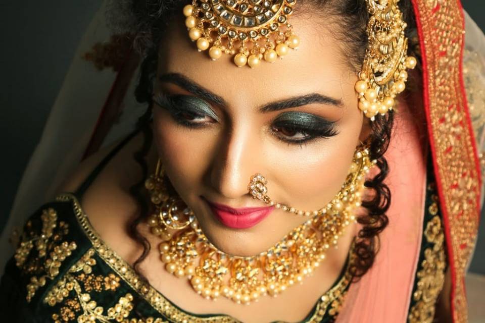 Bridal makeup