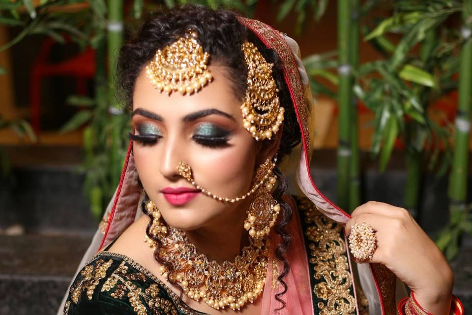 Bridal makeup