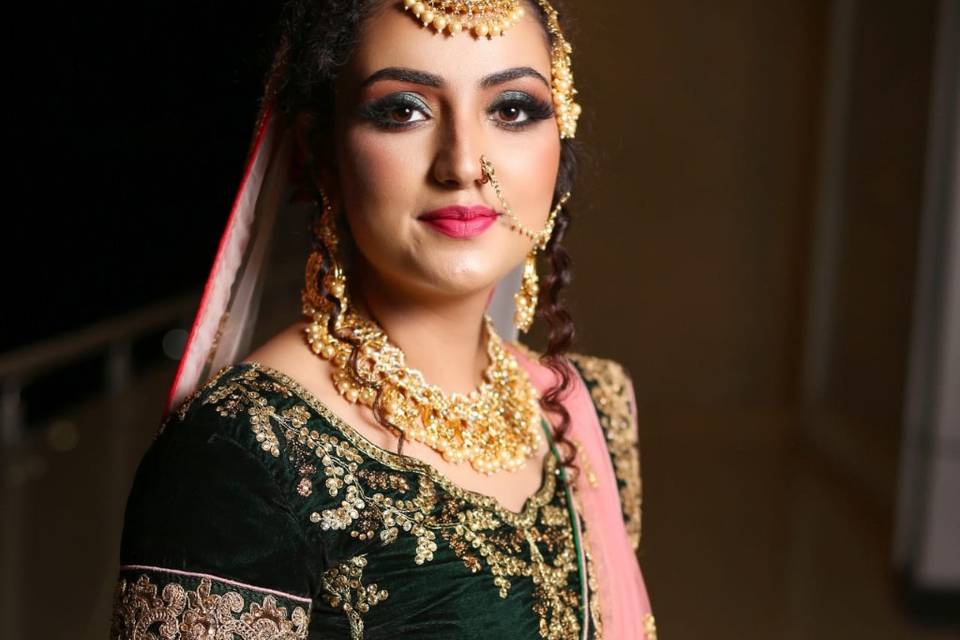 Bridal makeup