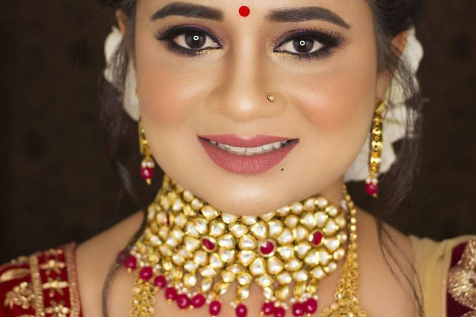 Bridal makeup