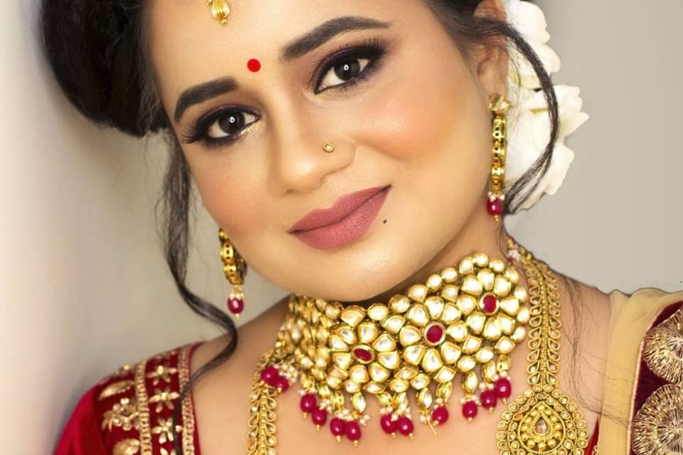 Bridal makeup