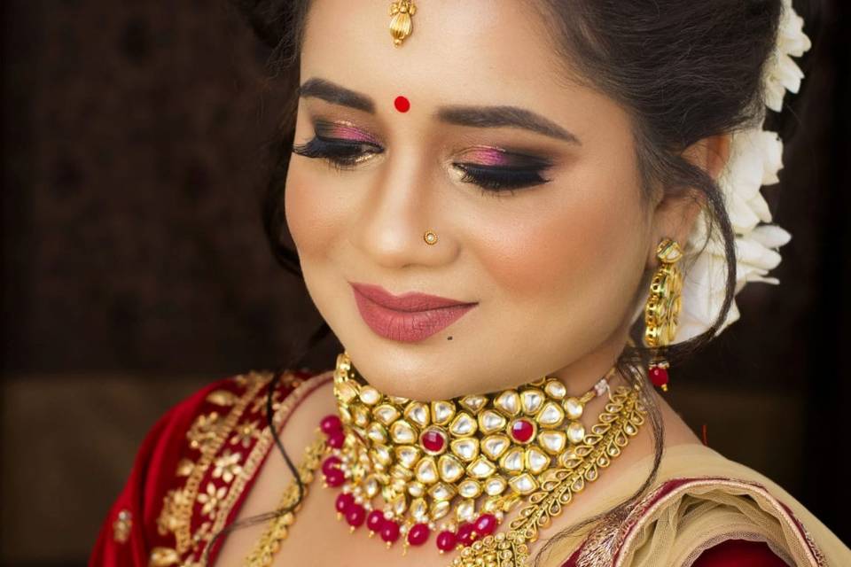 Bridal makeup