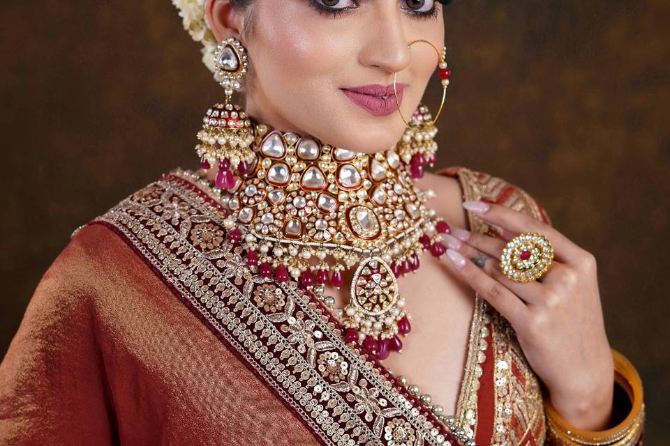 Bridal look