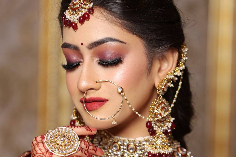 Bridal look