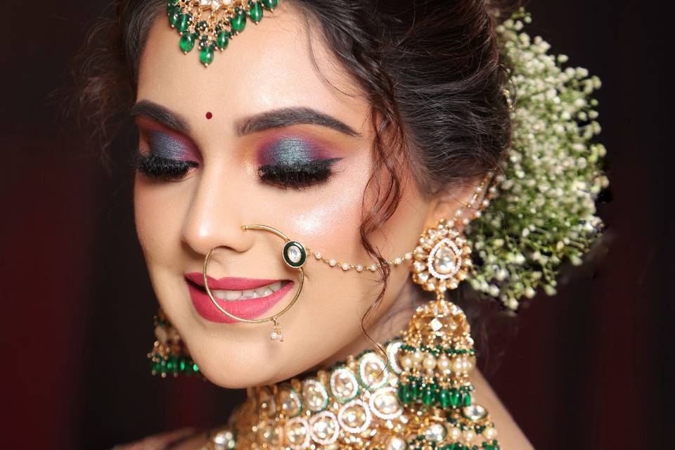 Bridal look