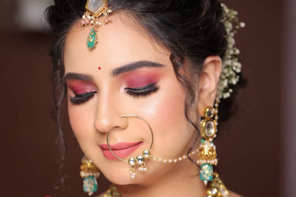 Bridal look