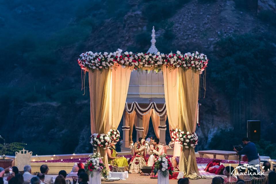 Wedding at Samode Plc, Jaipur