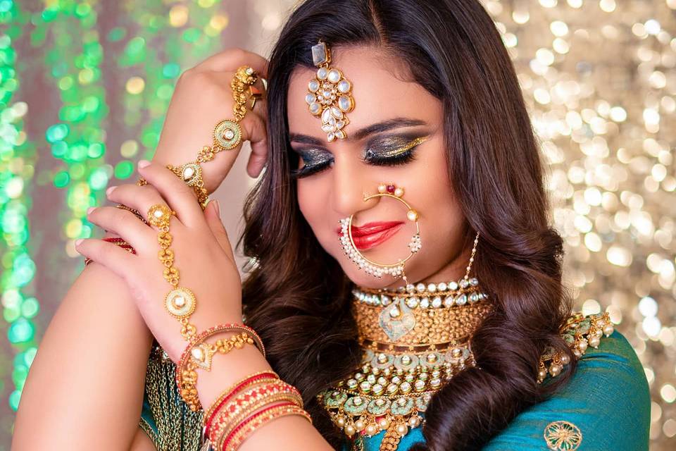 Bridal makeup