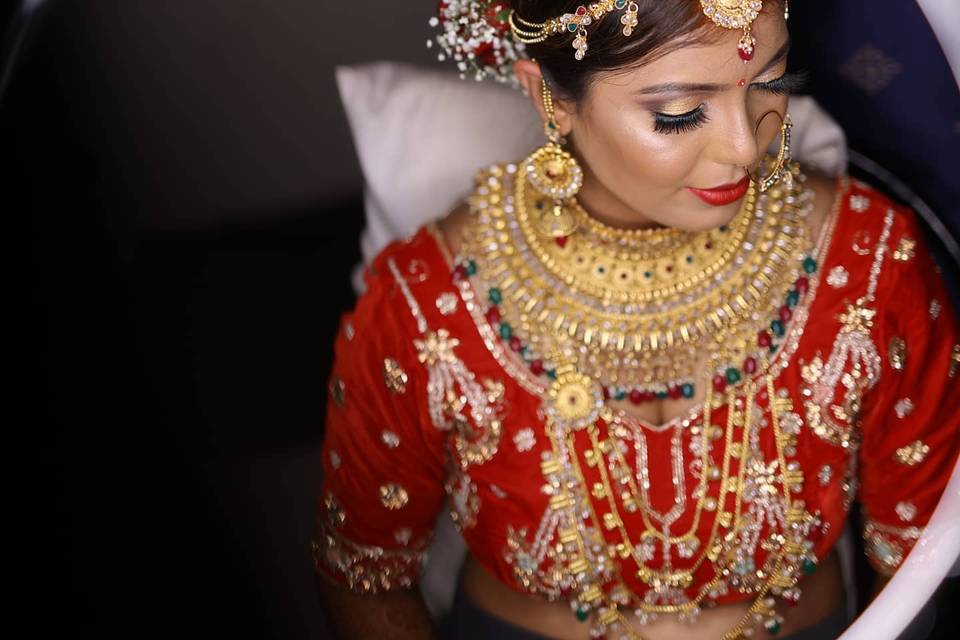 Bridal makeup