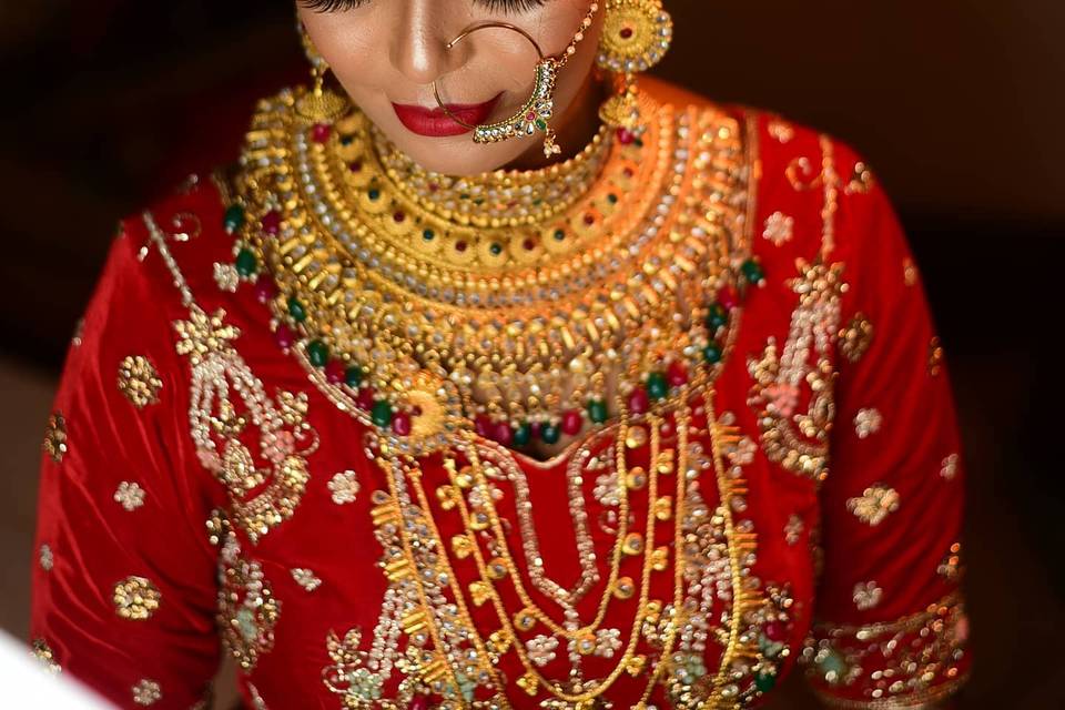 Bridal makeup