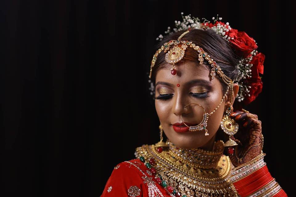 Bridal makeup