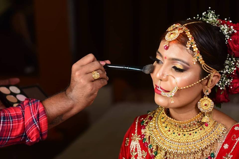 Bridal makeup