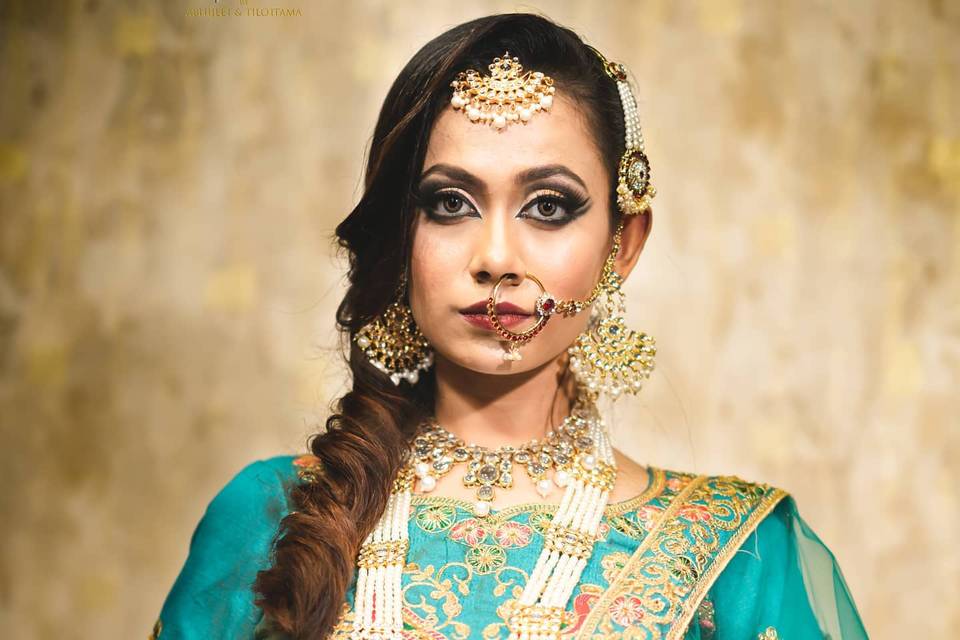 Bridal makeup