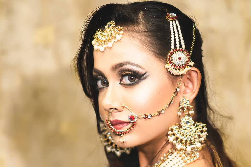 Bridal makeup