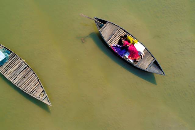 A Bicycle on a Boat and Painting beside it. Majuli, India Stock Footage -  Video of breathtaking, boat: 269375938