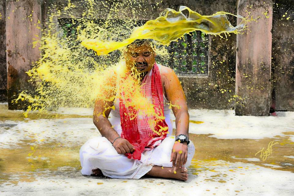 The Groom's Haldi