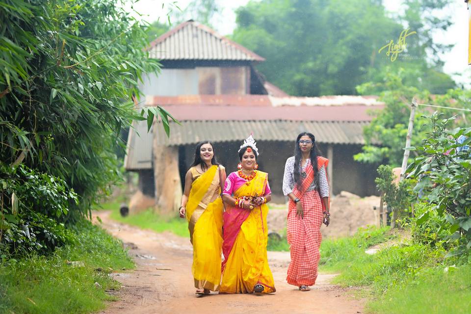 Bride with Friends