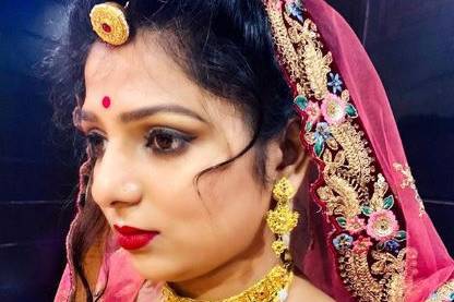 Bridal makeup