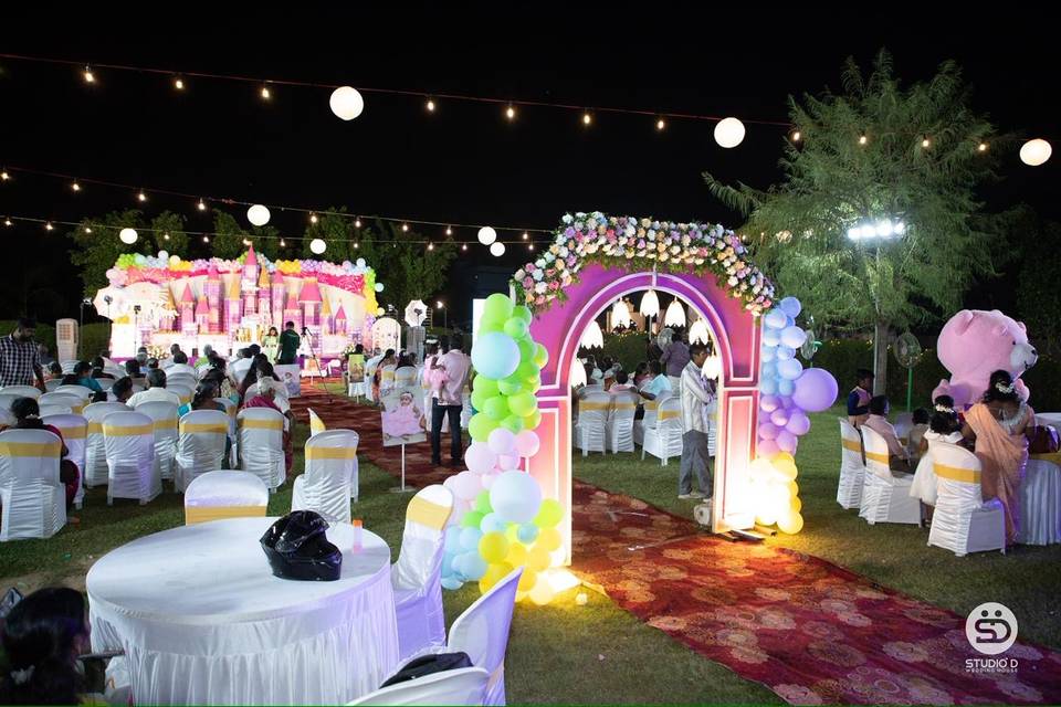 First birthday party venue