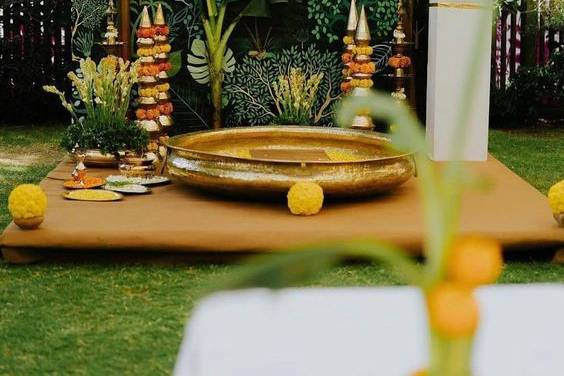 Haldi Setup