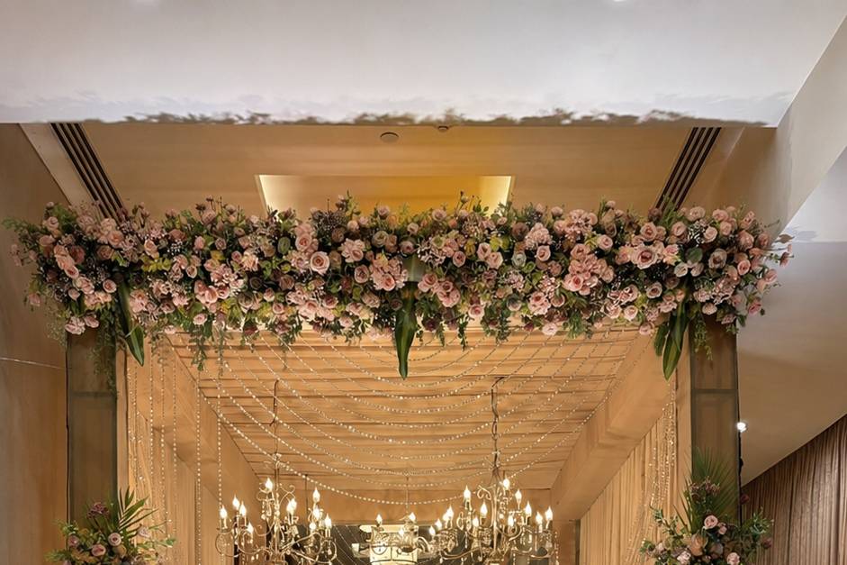 Entrance Decor for Reception