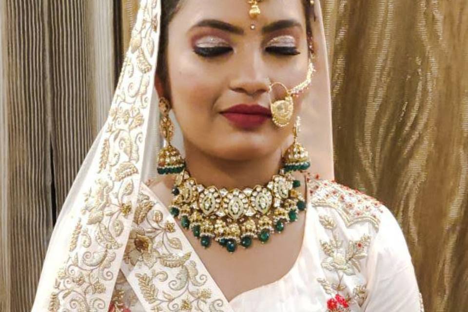 Bridal makeup