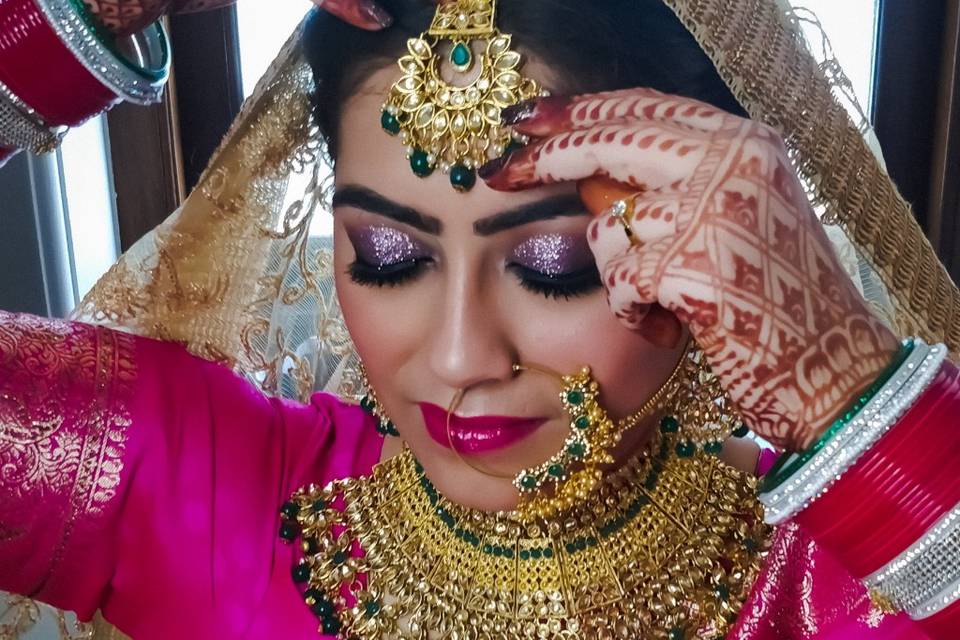 Wedding makeup