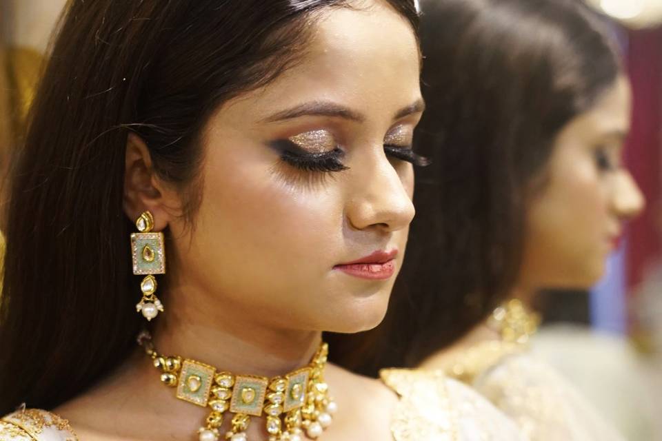 Bridal makeup