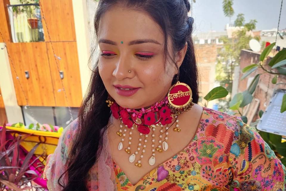 Haldi bride