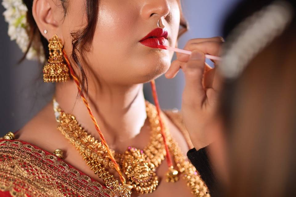 Bridal makeup