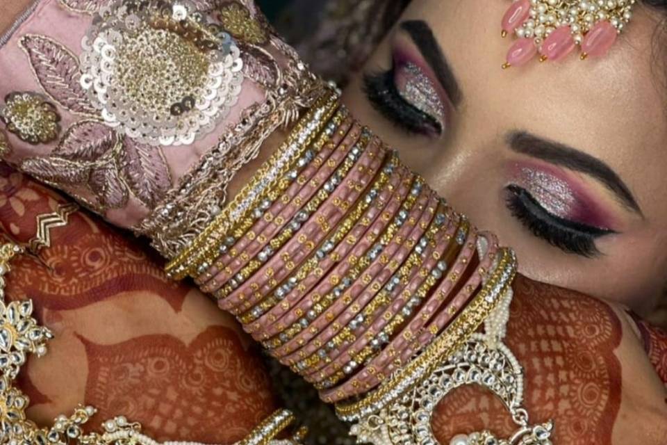 Bridal makeup