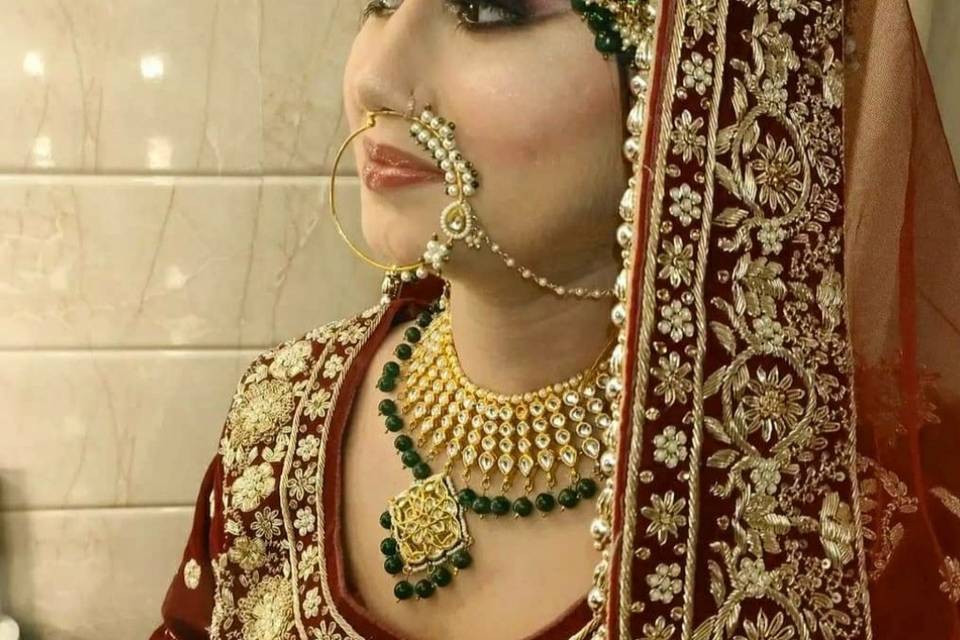 Bridal makeup