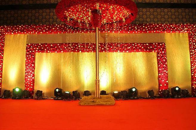 The Wedding stage
