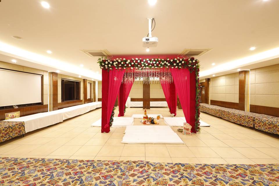 Mandap setting