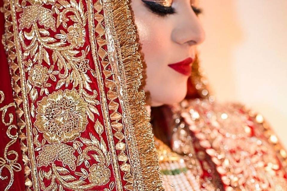 Bridal makeup