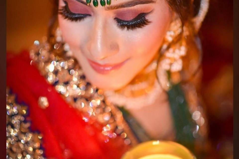 Bridal makeup