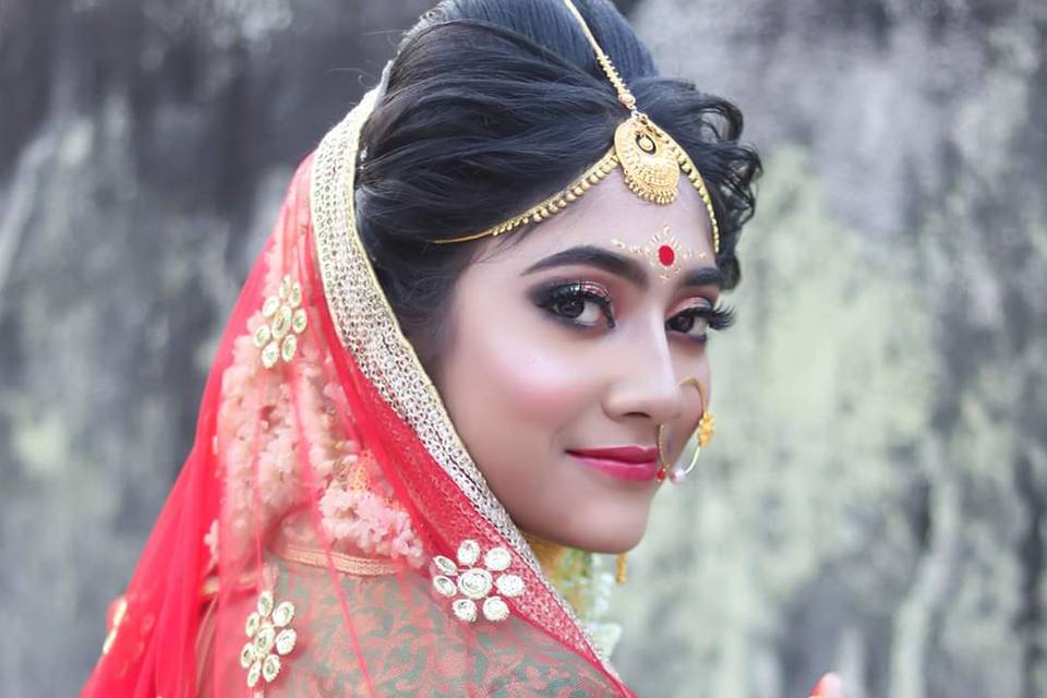 Bridal makeup