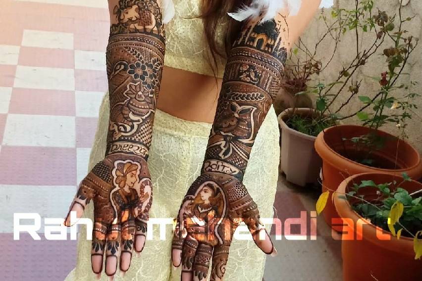 Theam mehndi art