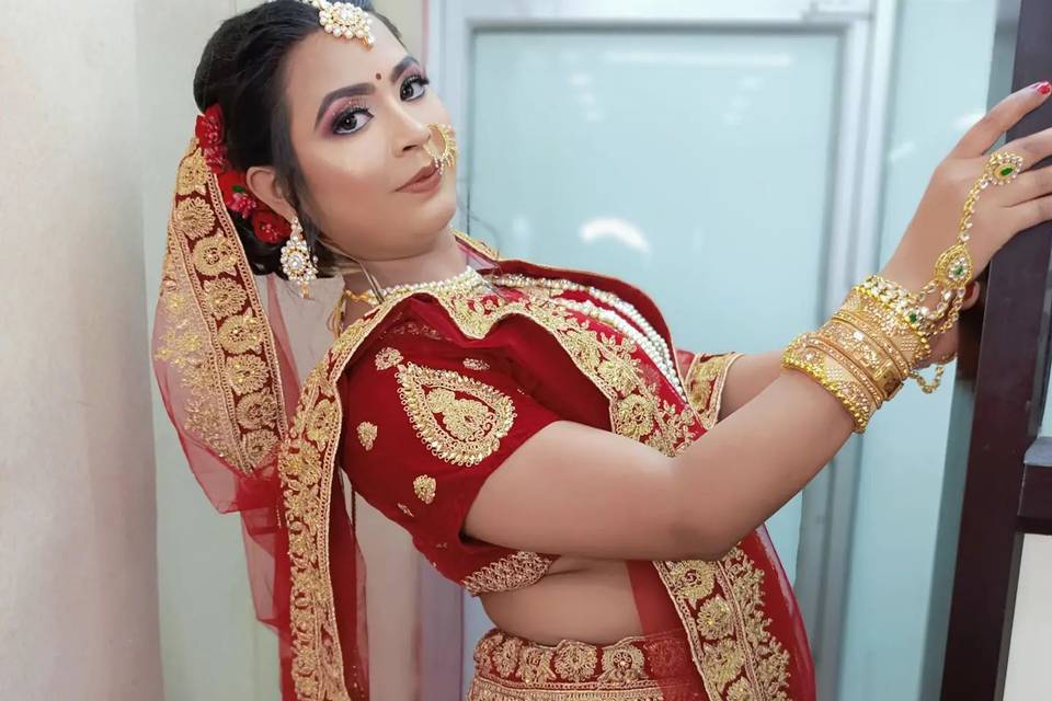 Bridal makeup