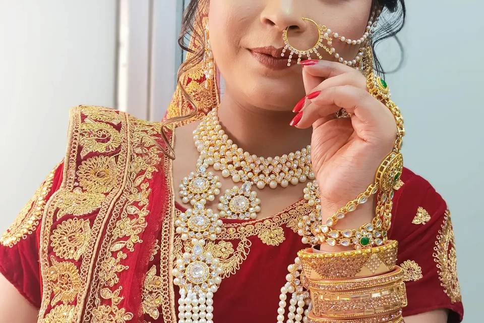 Bridal makeup