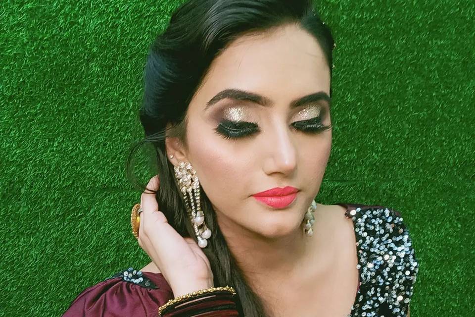 Bridal makeup