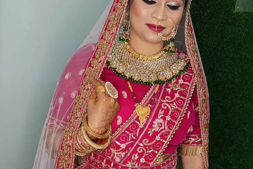 Bridal makeup