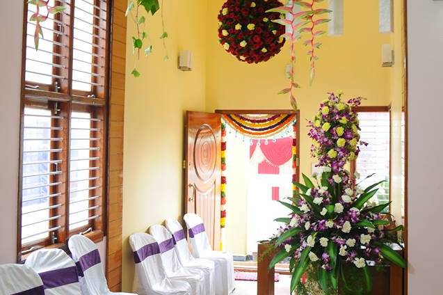Wedding decor and setup
