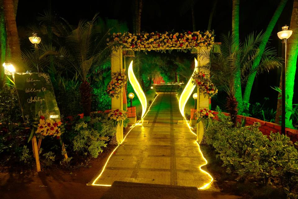 Entrance decor