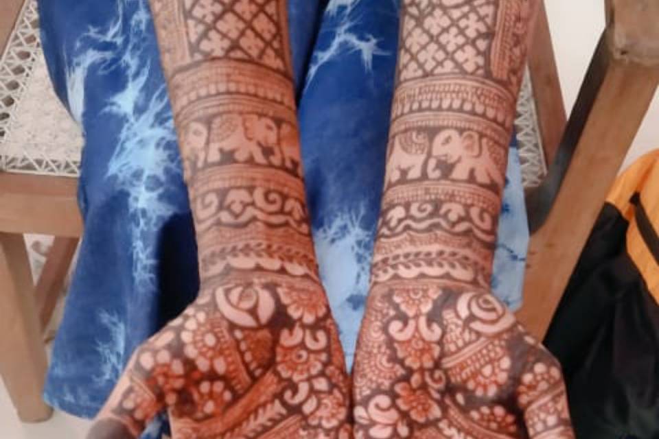 Bridal mehndi