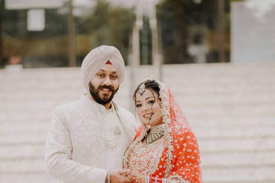 Wedding couple