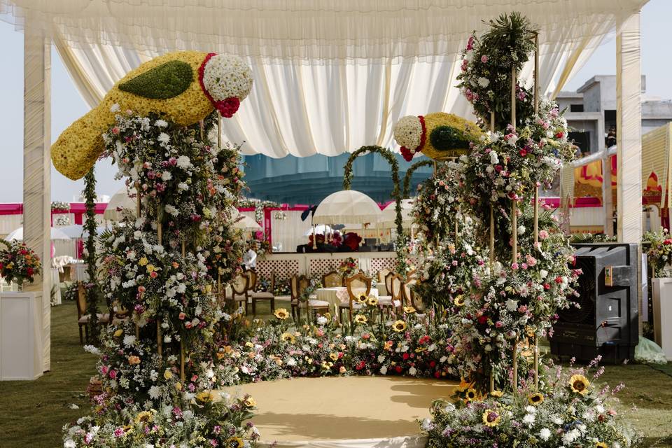 Krishna Theme Wedding