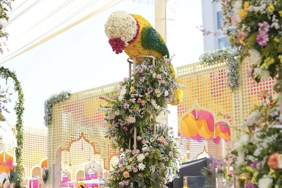 Krishna Theme Wedding